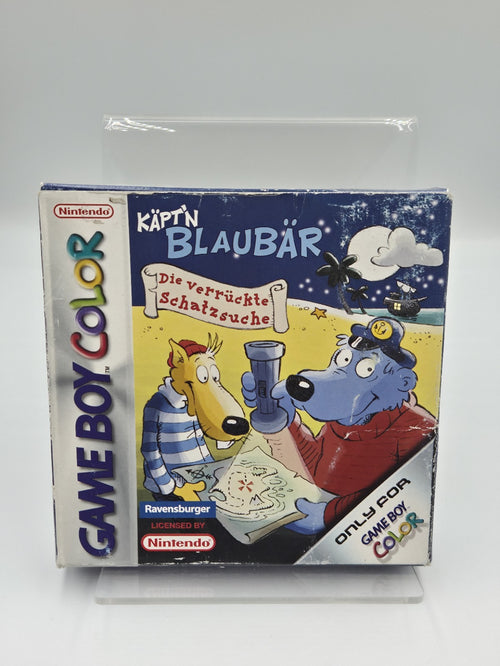 Game Boy Color Käpt'n Blaubär Die verrückte Schatzsuche mit OVP + Anleitung NOE