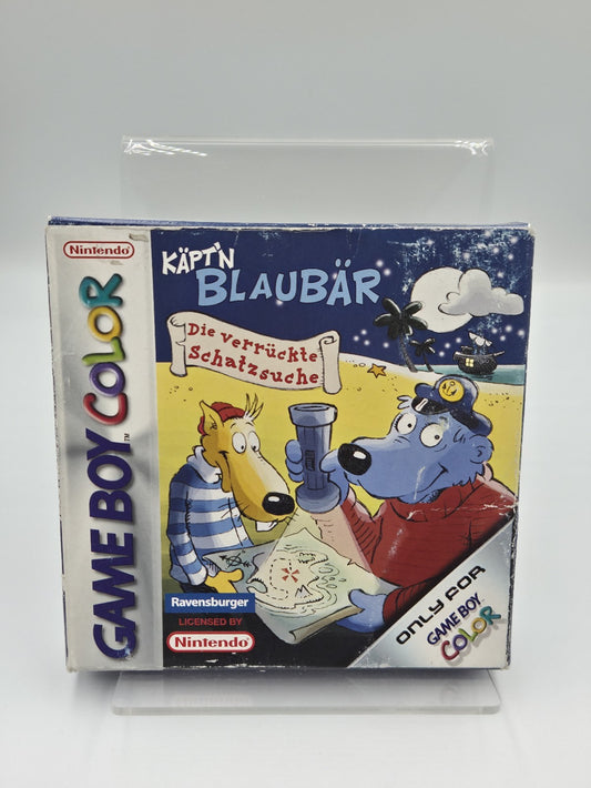 Game Boy Color Käpt'n Blaubär Die verrückte Schatzsuche mit OVP + Anleitung NOE