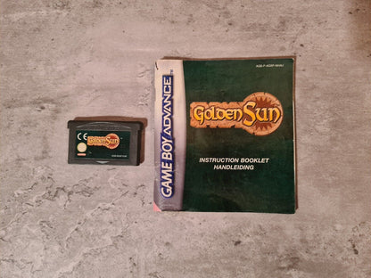 Nintendo Gameboy Advance Golden Sun mit OVP und Anleitung EUR - T-Retro-Games 