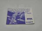 Sega Master System Spiel Rampart mit OVP und Anleitung Multi Language 
