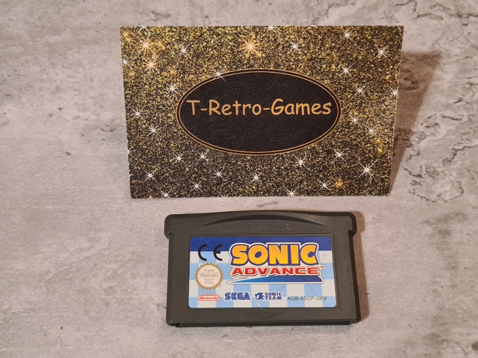 Nintendo Game Boy Advance Sonic Advance Modul UKV - T-Retro-Games 