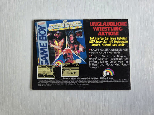 Game Boy Classic Double Dragon II Spielanleitung Instruction Booklet FRG