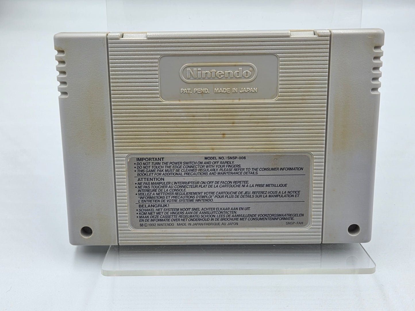 SNES Super Nintendo Dragon Ball Z Botuden Modul SFRA