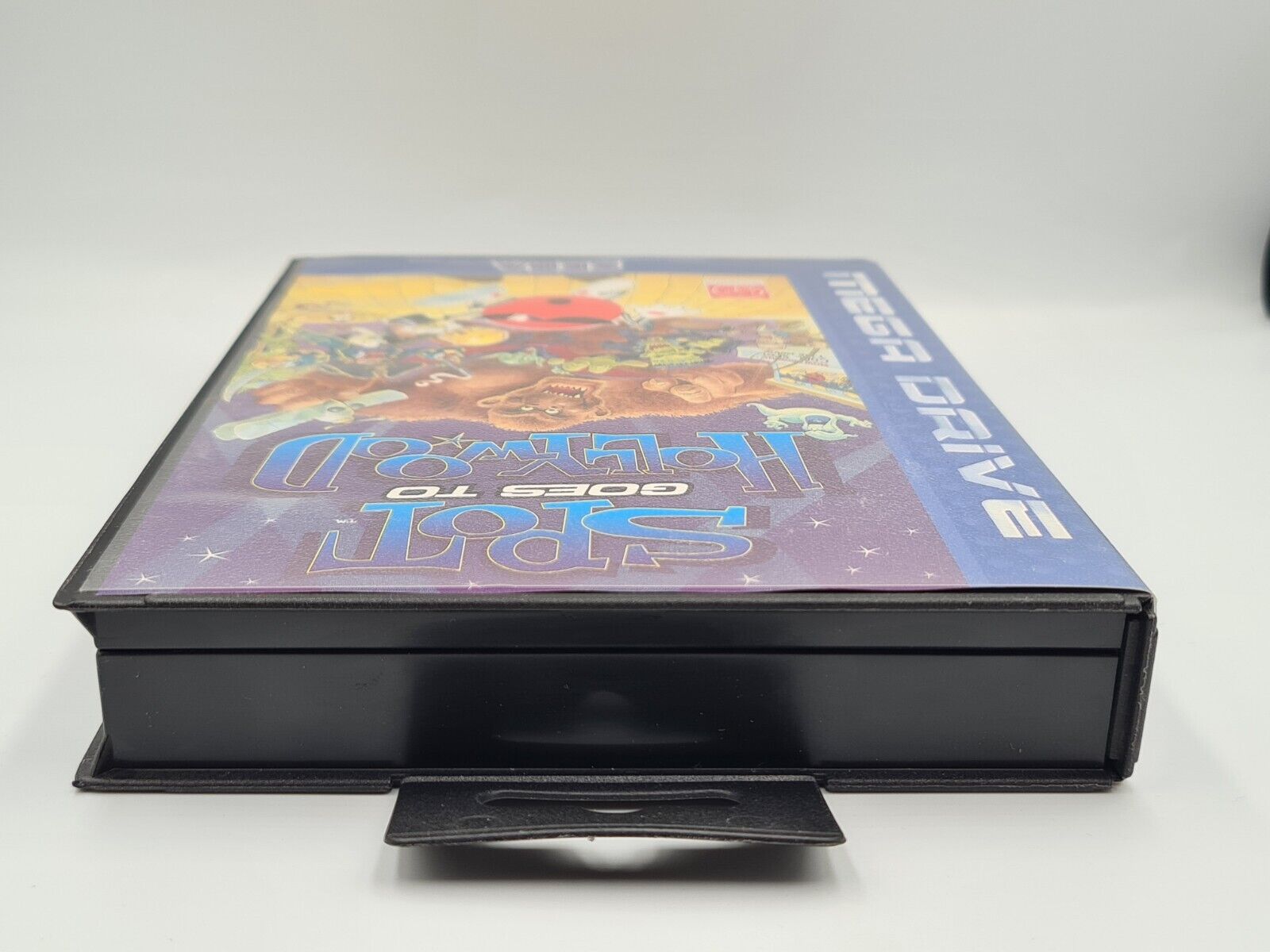 Sega Mega Drive Spot goes to Hollywood mit OVP und Anleitung Multi Language - T-Retro-Games 