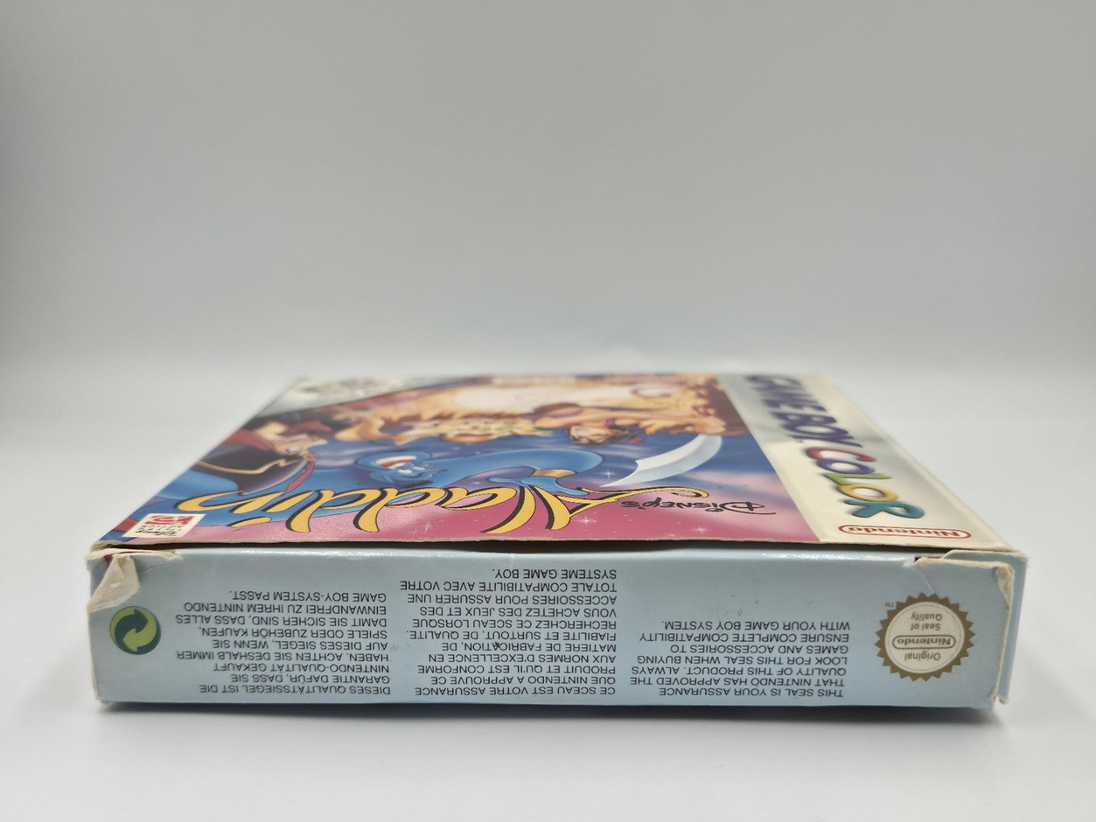 Nintendo Game Boy Color Spiel Disney's Aladdin mit OVP und Anleitung EUR