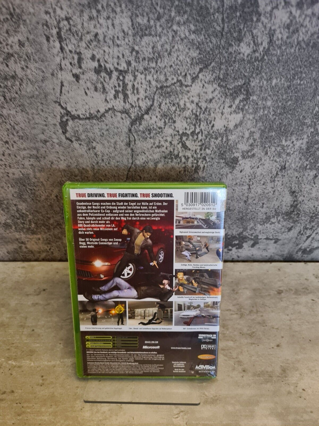 XBOX TrueCrime Streets of LA Sealed Neu New - T-Retro-Games 