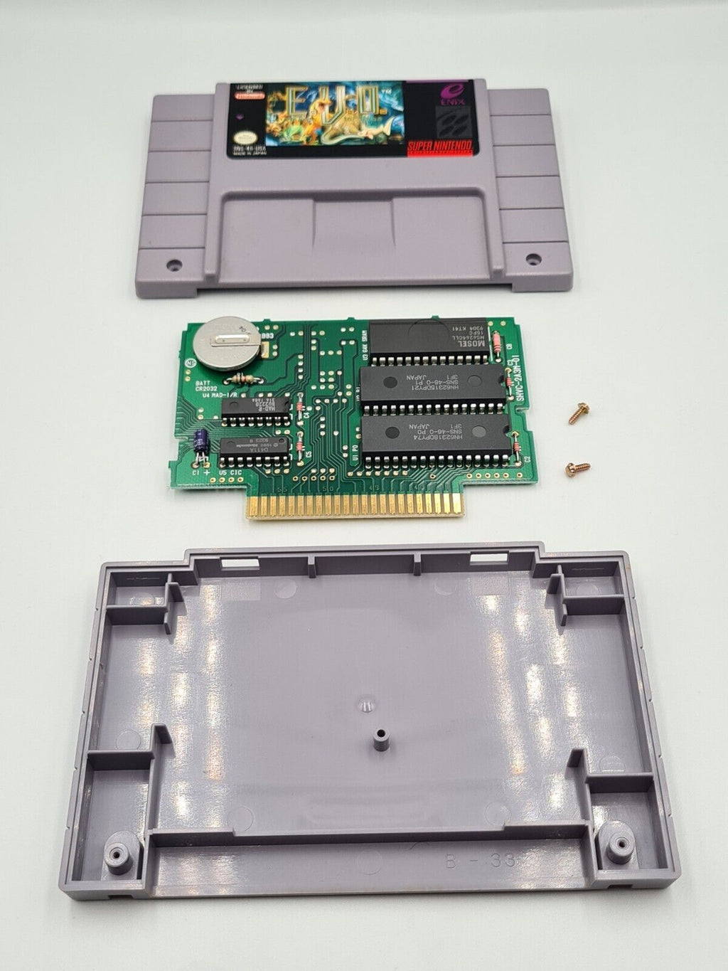 SNES Super Nintendo E.V.O. Search for Eden mit OVP und Anleitung NTSC-USA - T-Retro-Games 