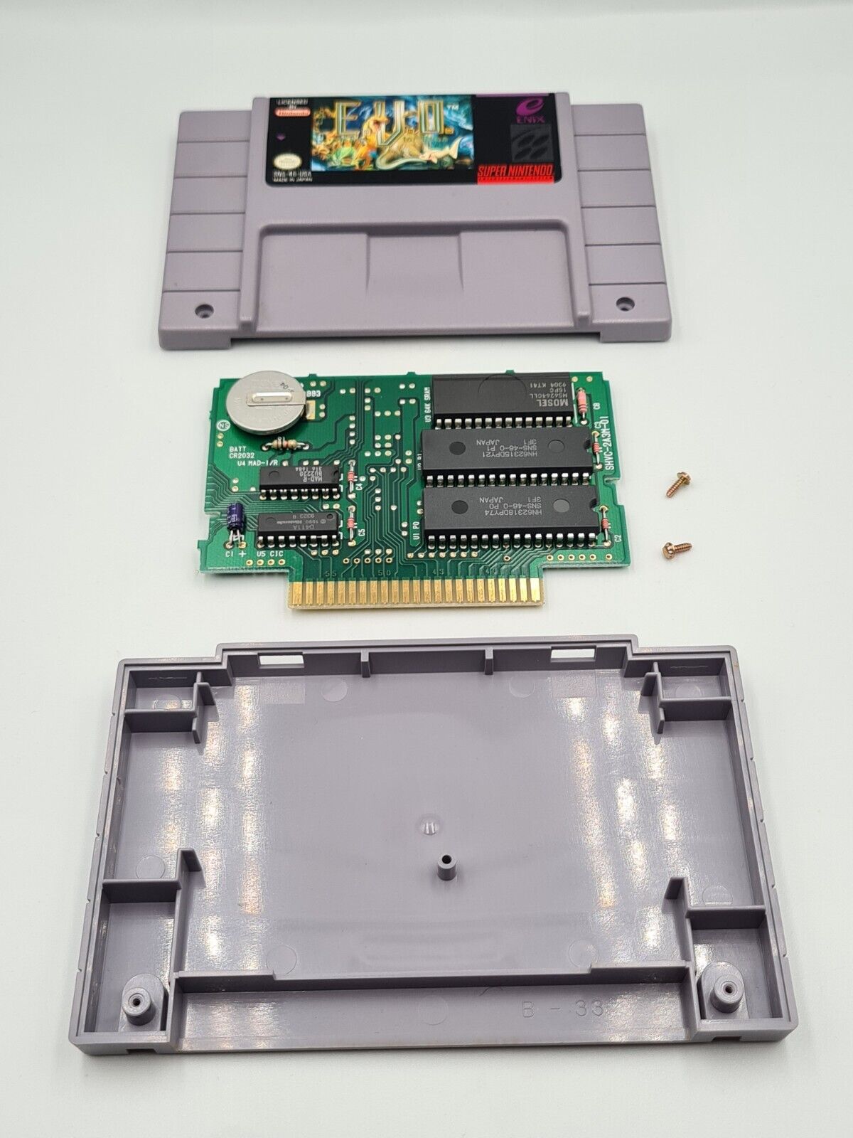 SNES Super Nintendo E.V.O. Search for Eden mit OVP und Anleitung NTSC-USA - T-Retro-Games 
