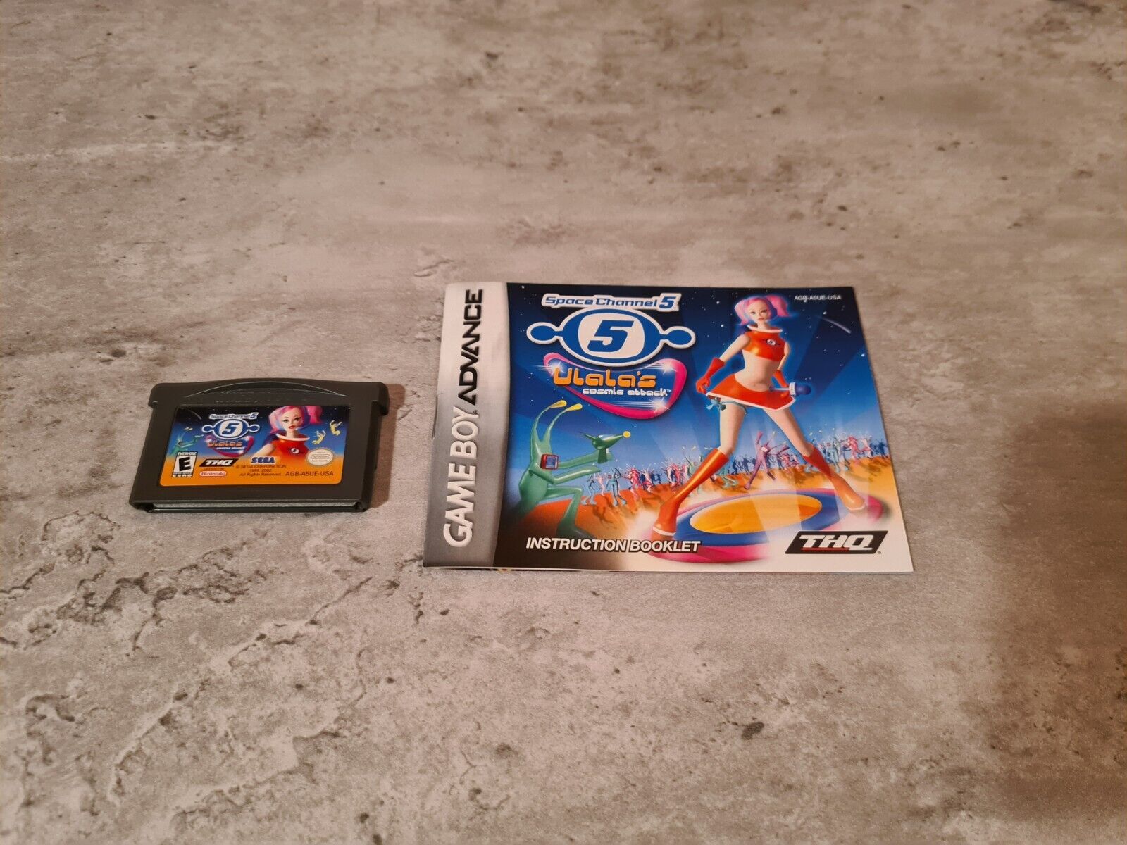Gameboy Advance Space Channel 5 Ulala's Cosmic Attack mit OVP und Anleitung USA - T-Retro-Games 