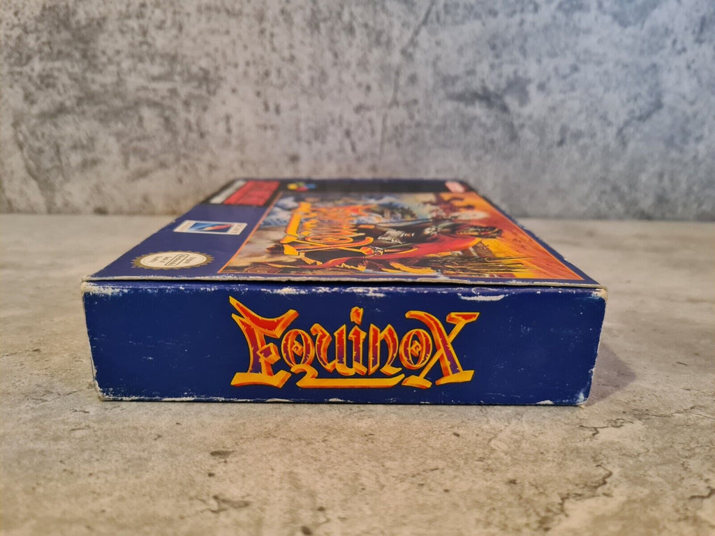 SNES Super Nintendo Equinox mit OVP und Anleitung FRG - T-Retro-Games 