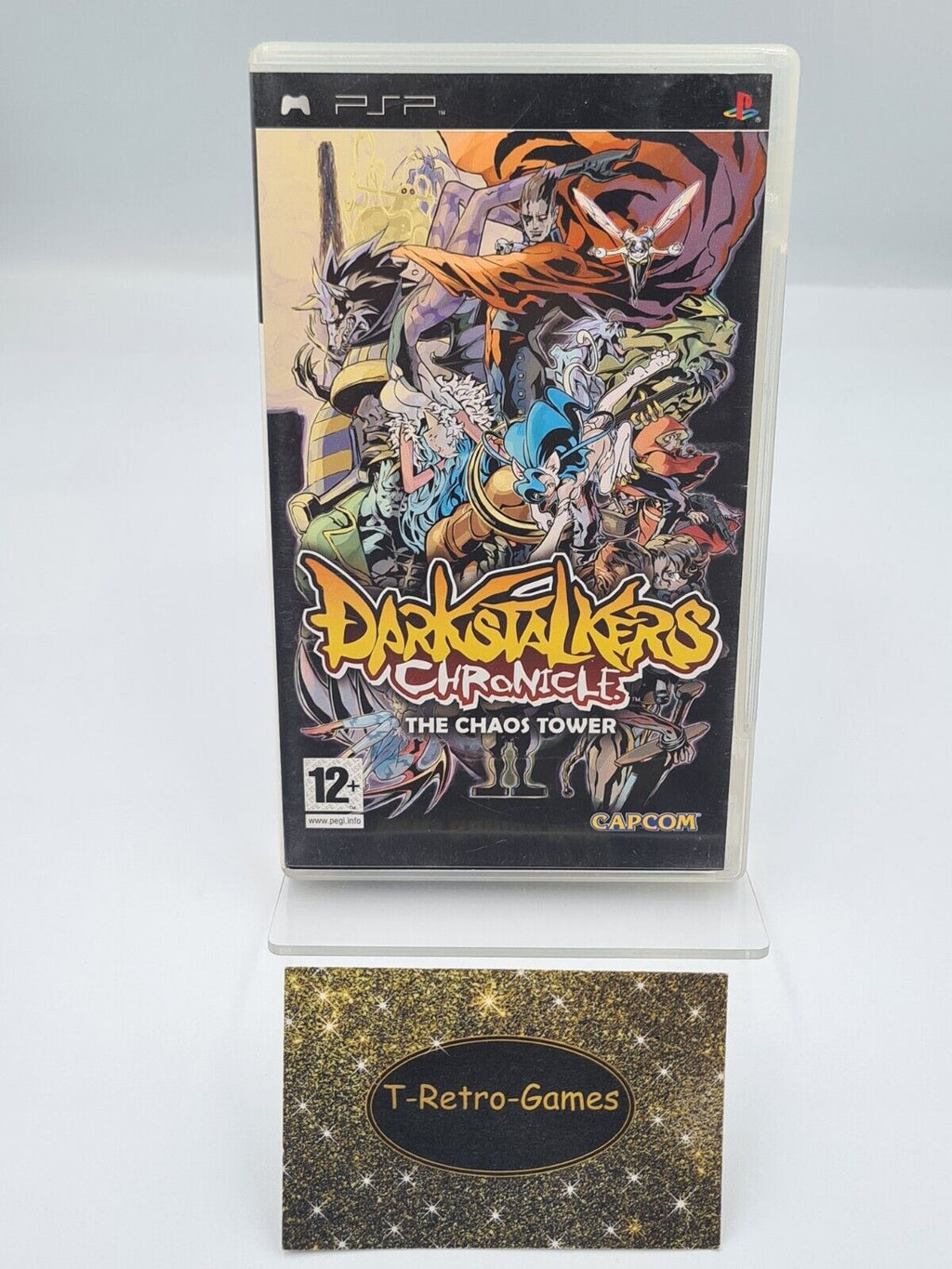 Sony PSP Spiel Darkstalkers Chronicle The Chaos Tower mit OVP und Anleitung - T-Retro-Games 