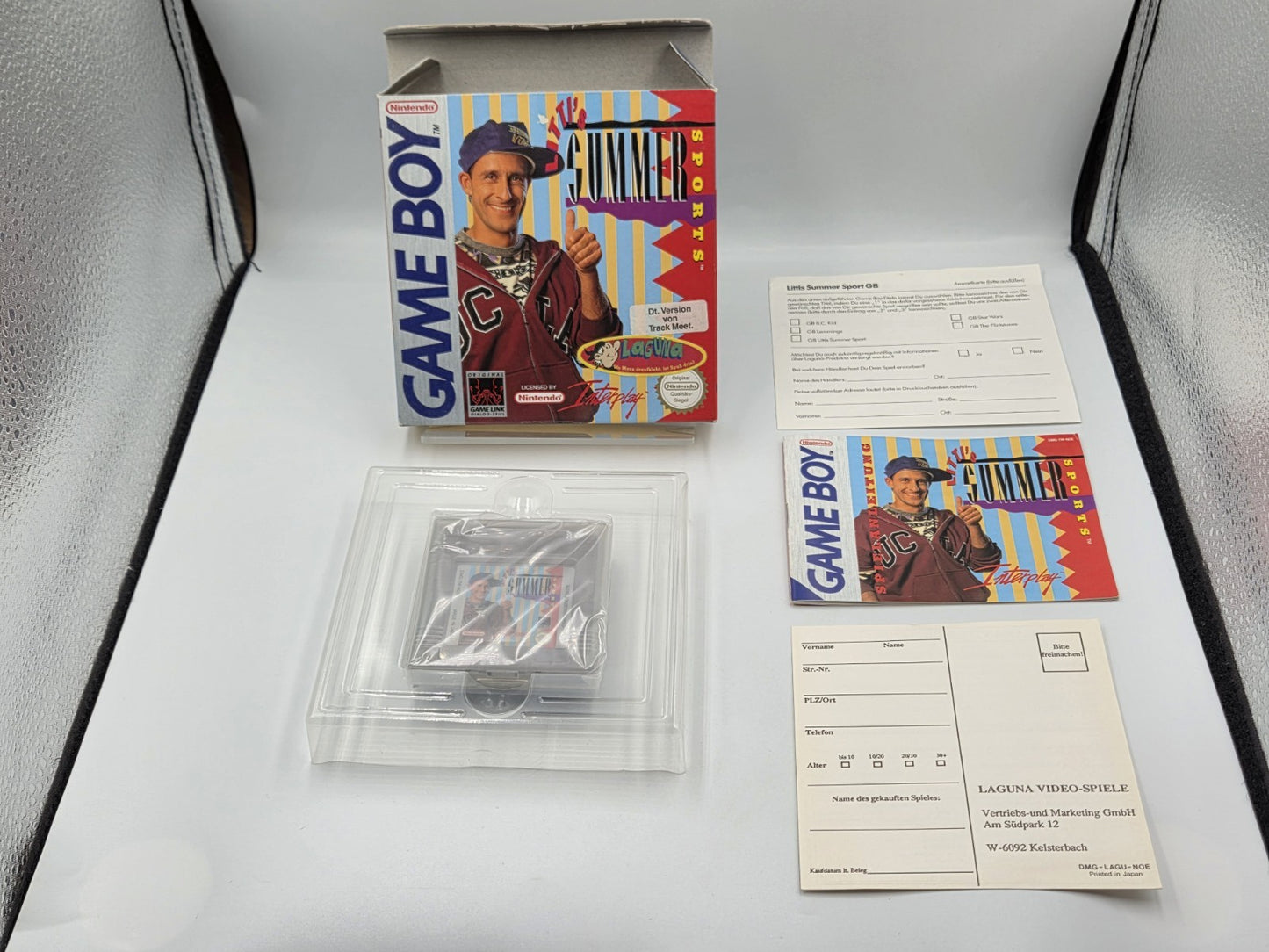 Nintendo Game Boy Classic Spiel Litti's Summer Sports mit OVP und Anleitung NOE