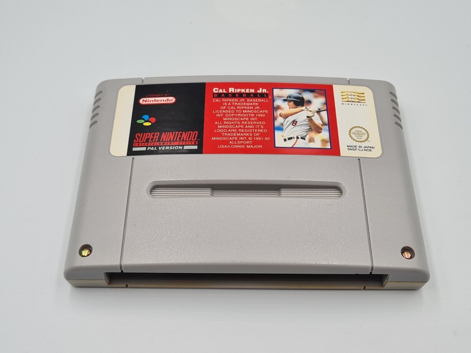 SNES Super Nintendo Cal Ripken JR. Baseball mit OVP und Anleitung NOE - T-Retro-Games 