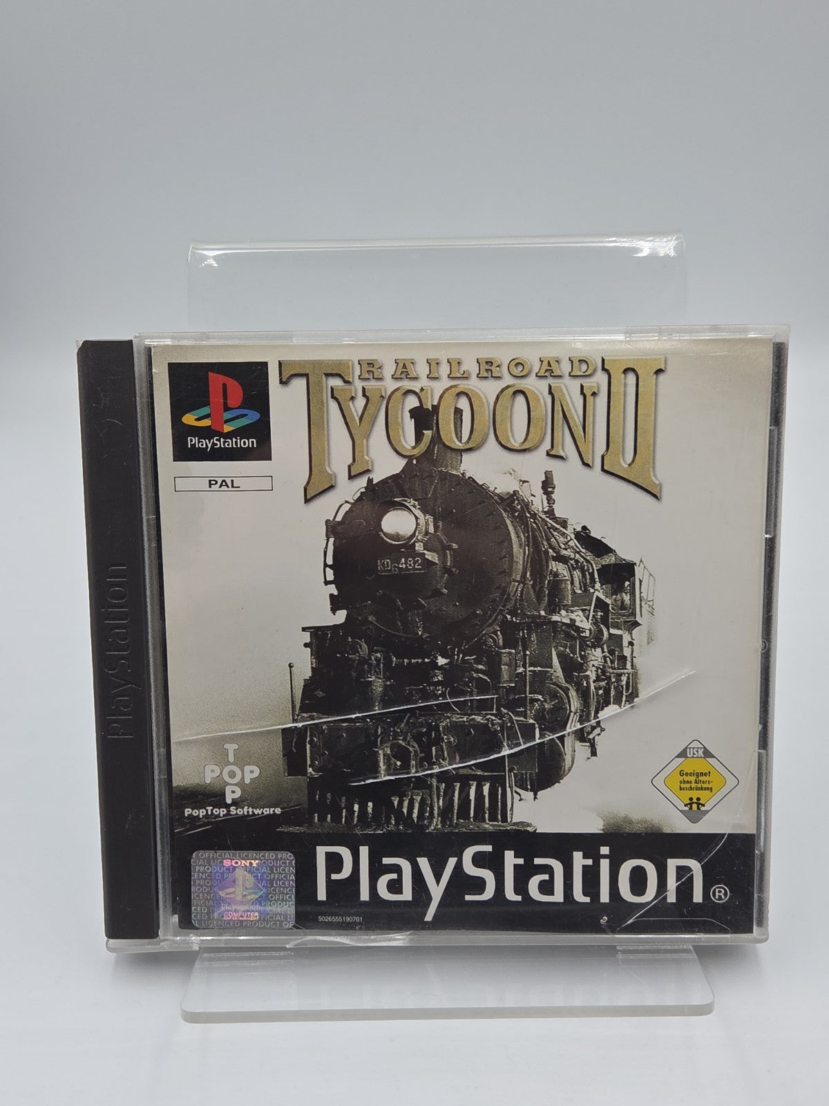 PS1 Playstation 1 Spiel Railroad Tycoon II mit OVP und Anleitung Deutsch