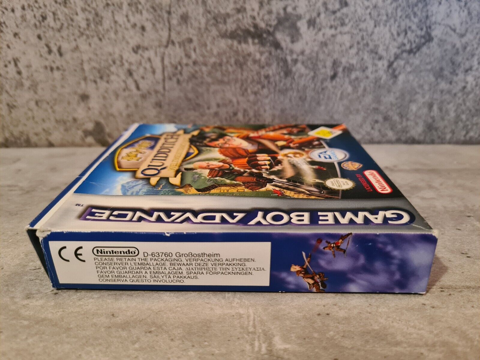 Gameboy Advance Harry Potter Quidditch Weltmeisterschaft + OVP und Anleitung NOE - T-Retro-Games 