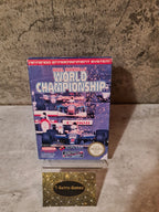 Nintendo NES Nigel Mansell's World Championship mit OVP und Anleitung NOE - T-Retro-Games 