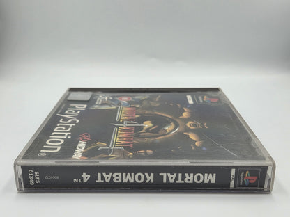PS1 Playstation 1 Mortal Kombat 4 mit OVP und Anleitung Multilingual 