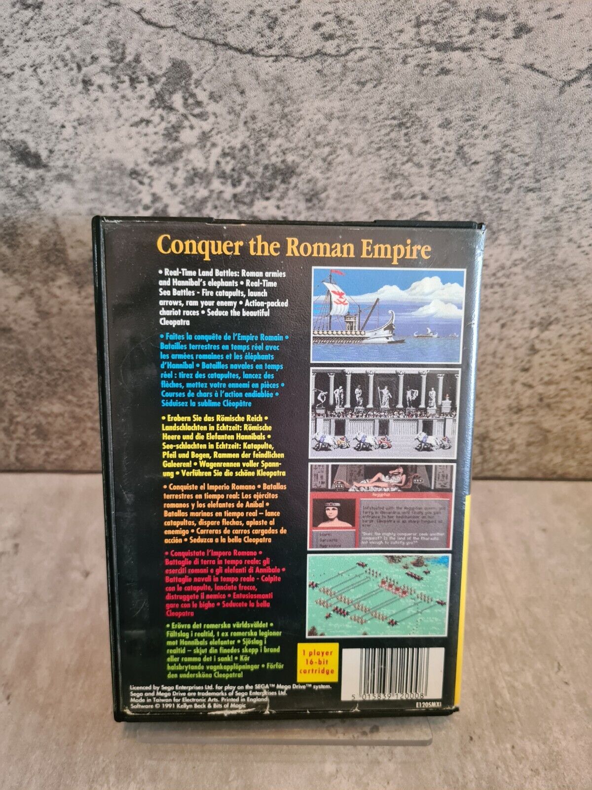 Sega Mega Drive Spiel Centurion Defender of Rome Multi Language - T-Retro-Games 