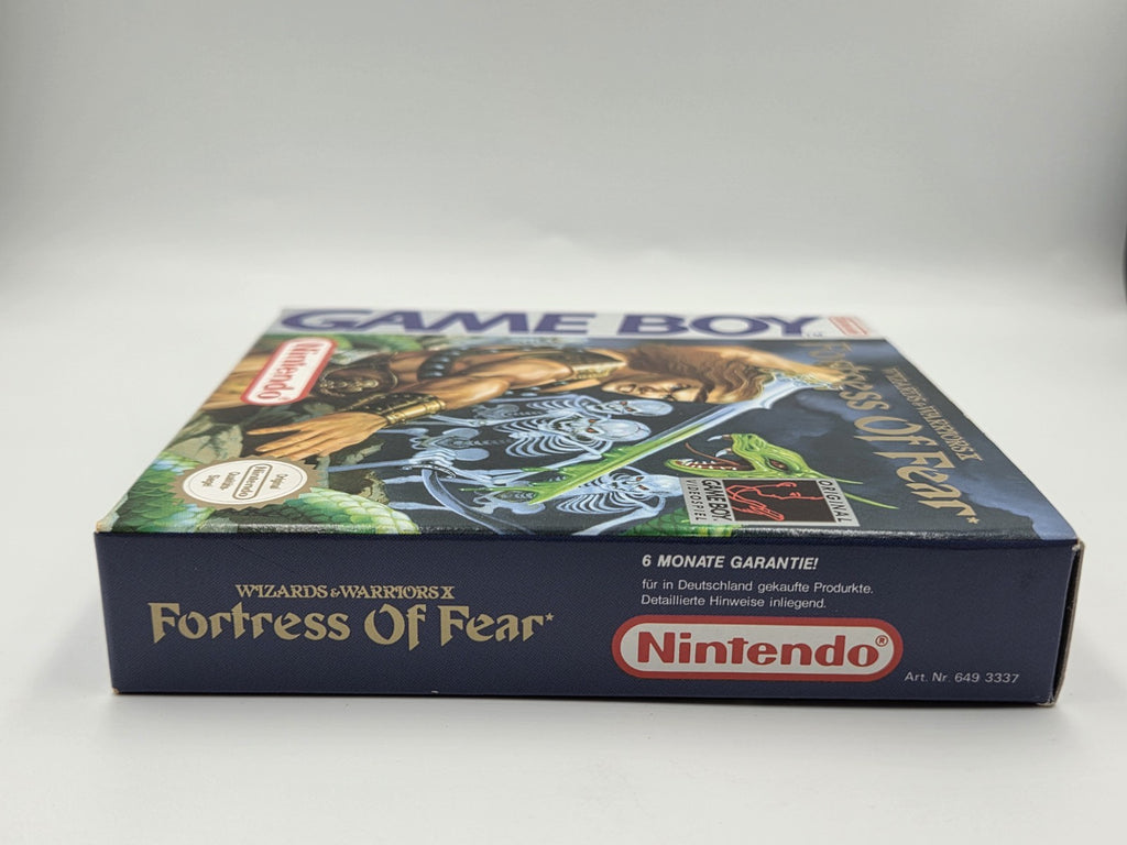 Game Boy Classic Wizards & Warriors x Fortress of Fear mit OVP und Anleitung NOE