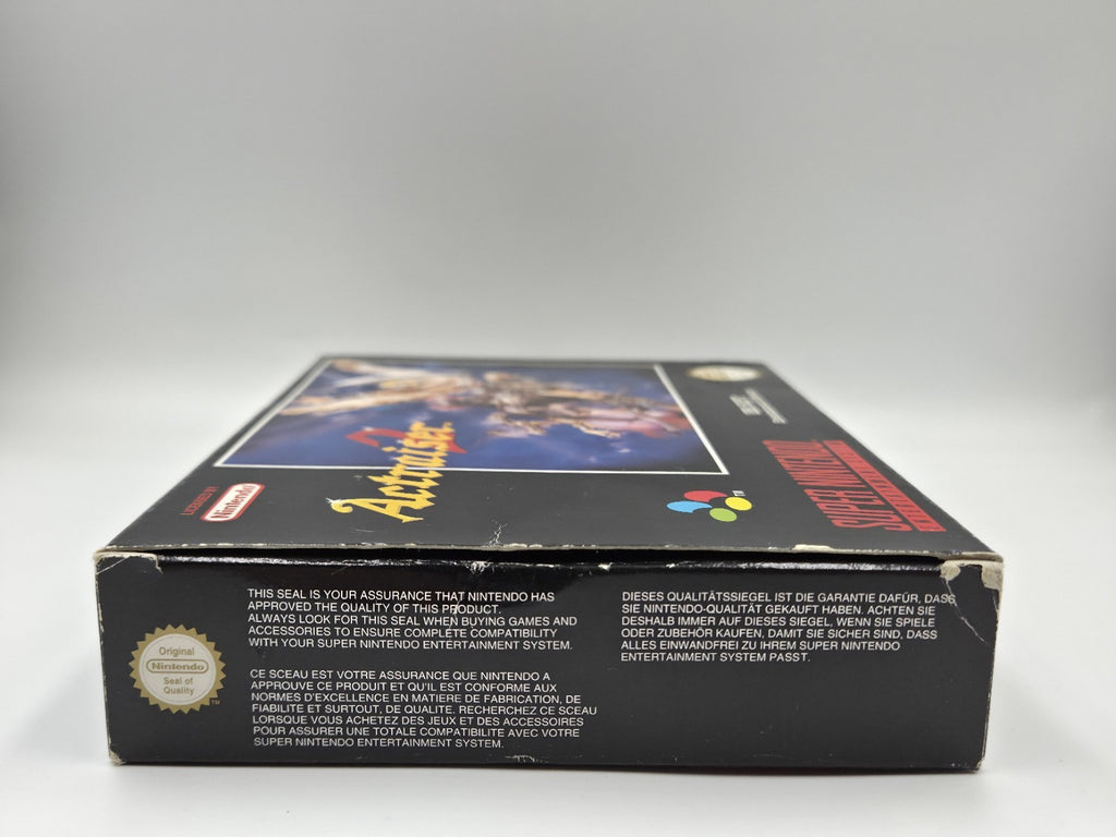 SNES Super Nintendo Spiel ActRaiser 2 mit OVP und Anleitung + Poster EUR