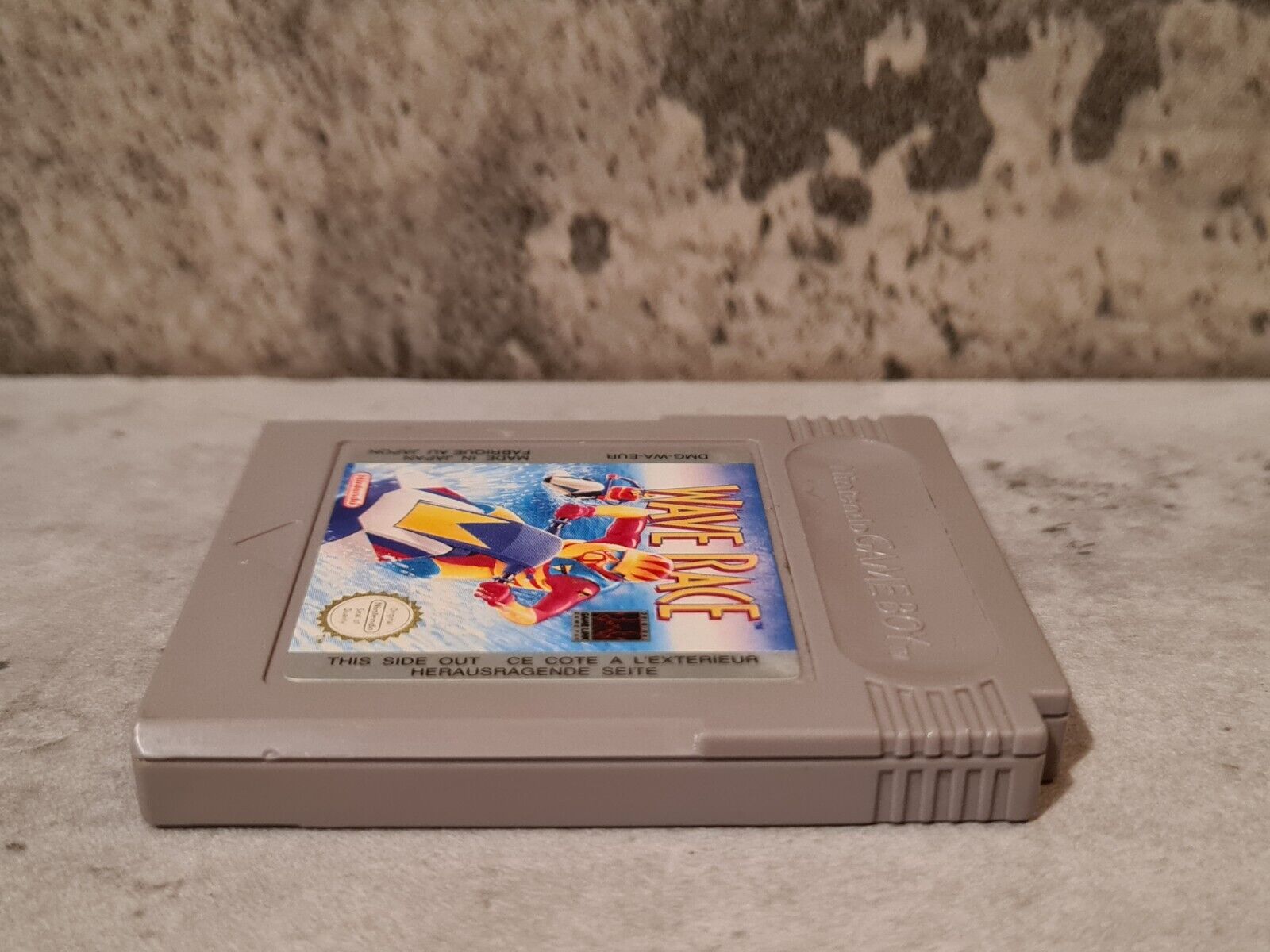 Nintendo Gameboy Classic Spiel Wave Race Modul EUR - T-Retro-Games 