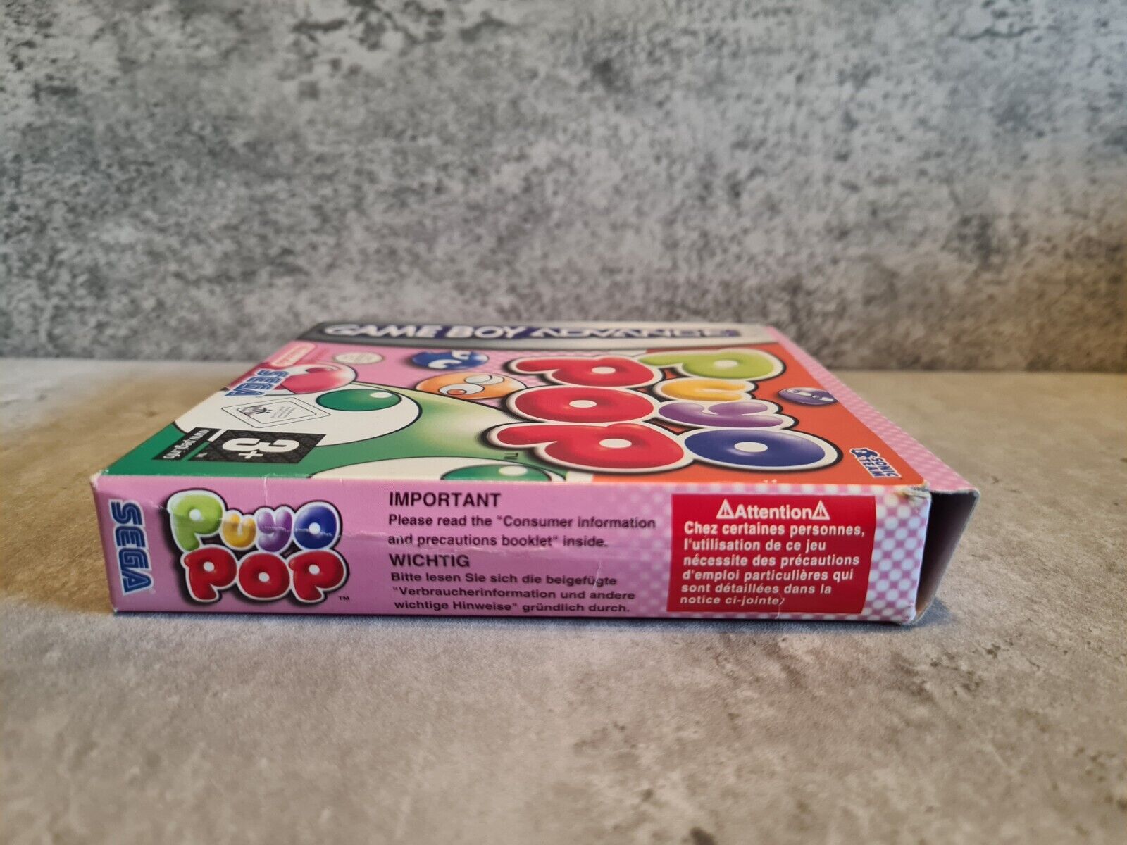 Gameboy Advance Puyo Pop mit OVP und Anleitung EUR - T-Retro-Games 