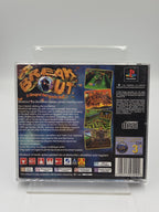 PS1 Playstation 1 Spiel Break Out mit OVP und Anleitung Englisch