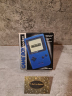 Game Boy Pocket OVP Console Konsole FAH Blau Blue - T-Retro-Games 