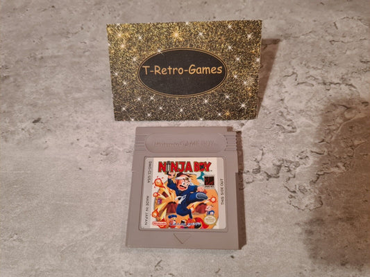 Nintendo Gameboy Classic Spiel Ninja Boy Modul USA - T-Retro-Games 