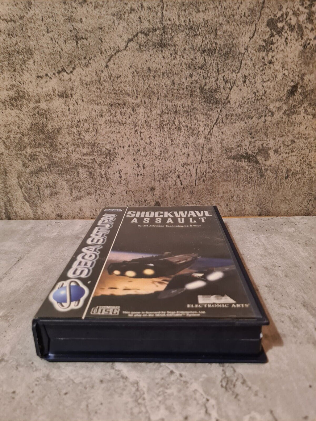 Sega Saturn Shockwave Assault mit OVP und Anleitung Multi Language - T-Retro-Games 