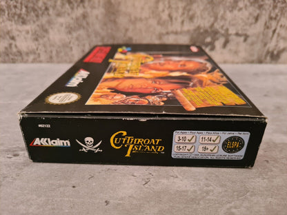 SNES Super Nintendo Cutthroat Island mit OVP und Anleitung EUR - T-Retro-Games 