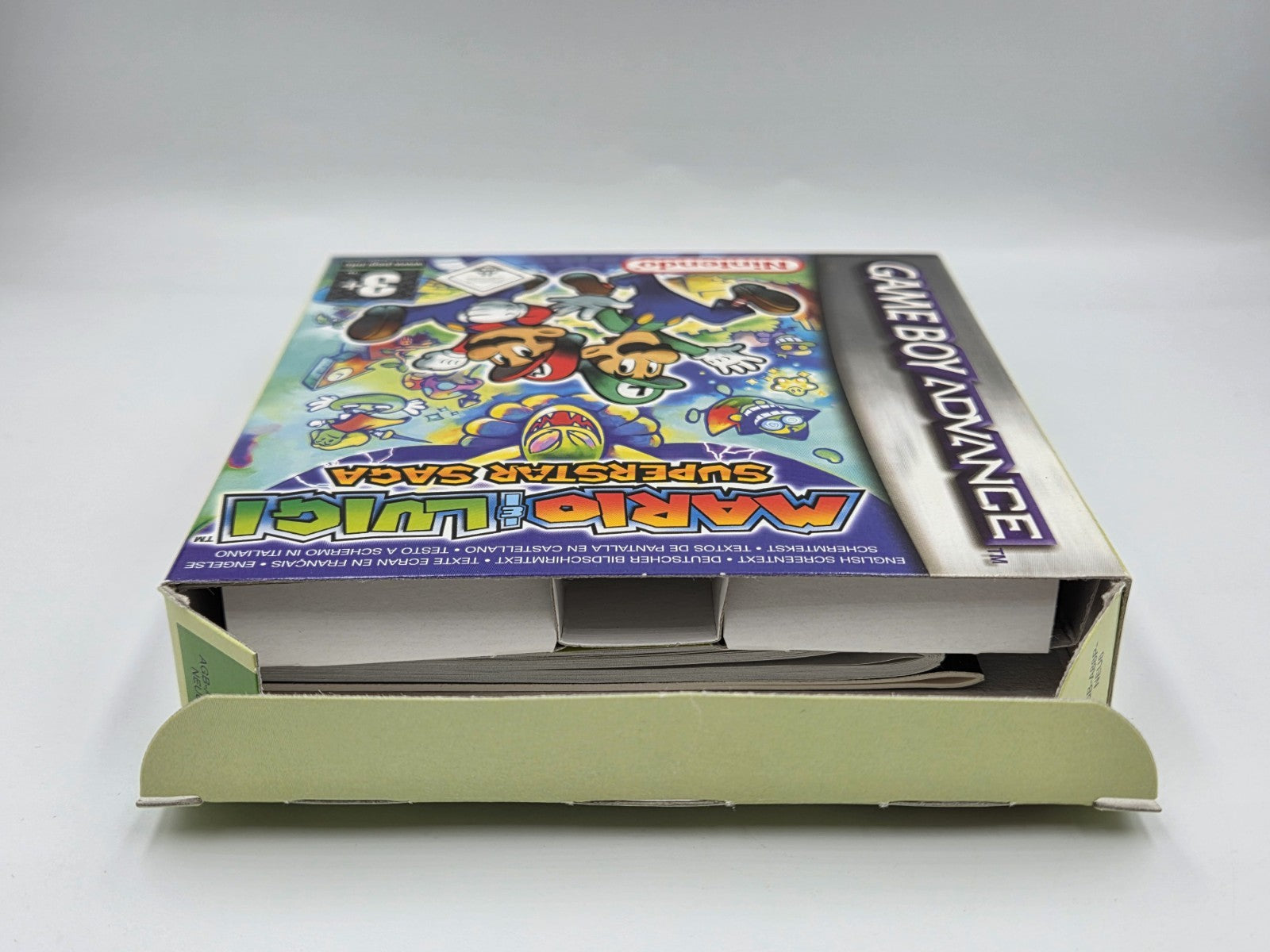 Nintendo Game Boy Advance Mario & Luigi Superstar Saga mit OVP und Anleitung EUR