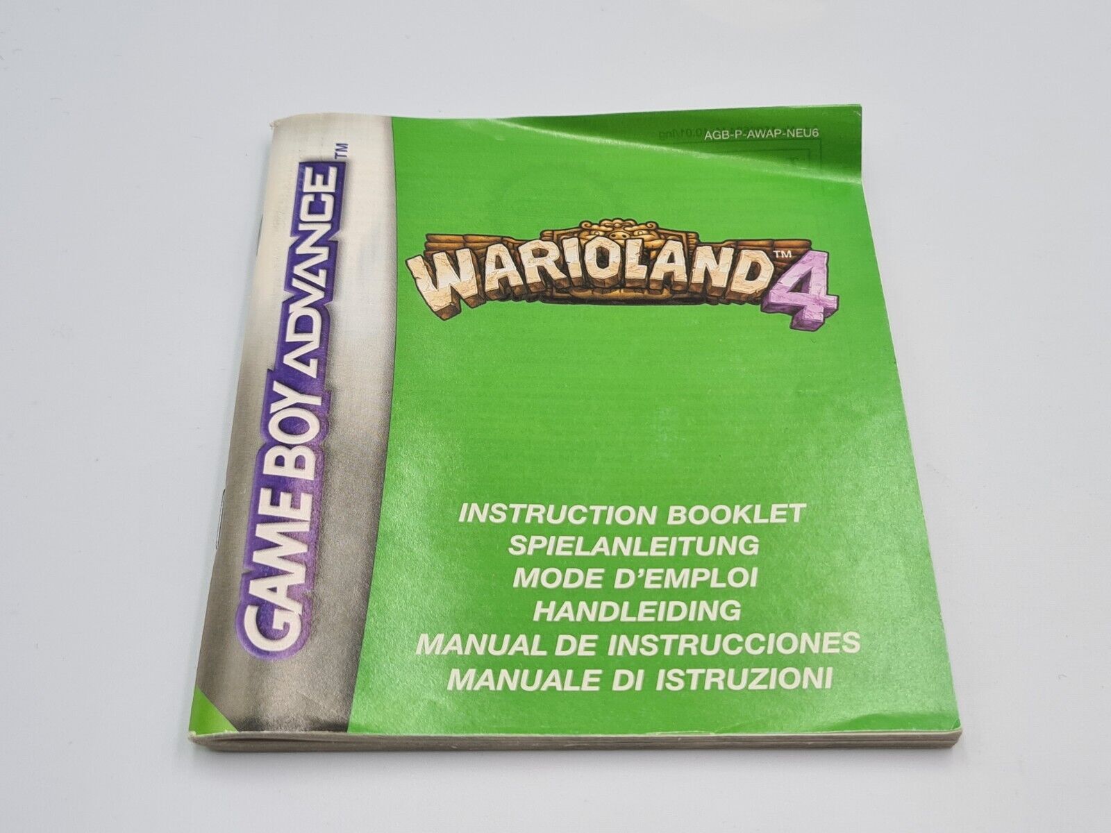 Nintendo Gameboy Advance Wario Land 4 mit OVP und Anleitung EUR - T-Retro-Games 