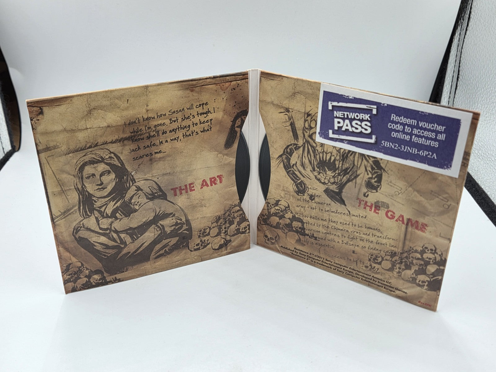 PS3 Playstation 3 R3 Resistance 3 Press Kit Edition 007231 Limited Edition