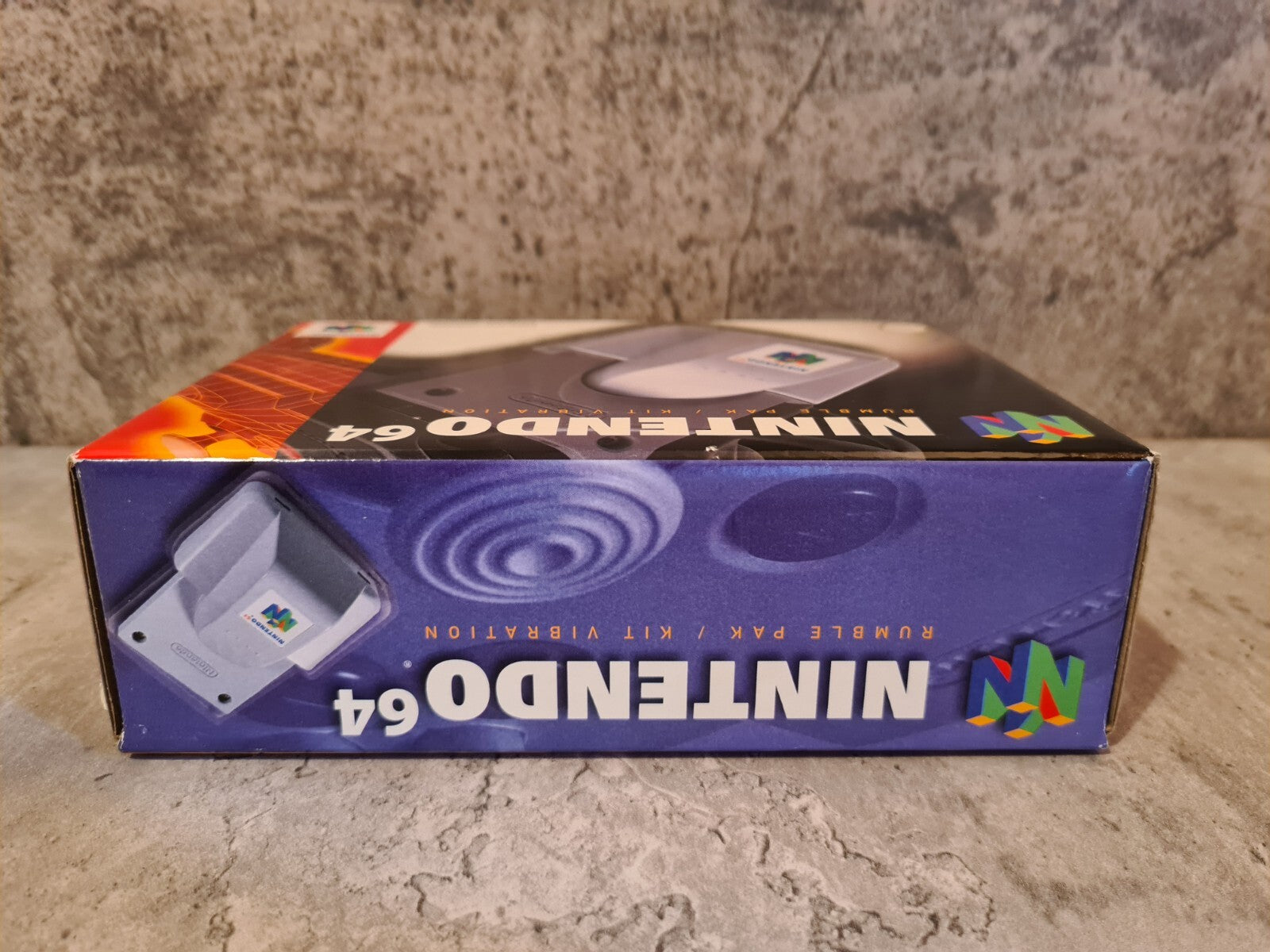N64 Nintendo 64 Rumble Pak Vibration Kit mit OVP und Anleitung EUR