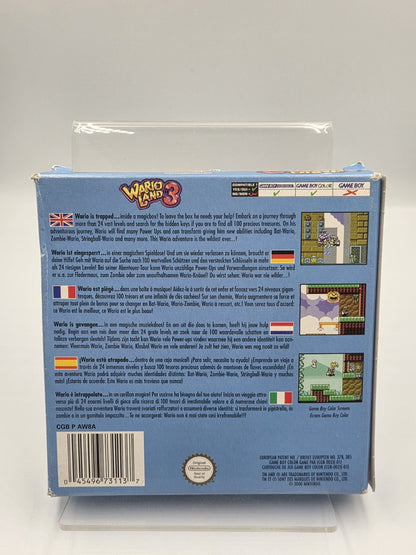 Nintendo Game Boy Color Wario Land 3 mit OVP und Anleitung EUR