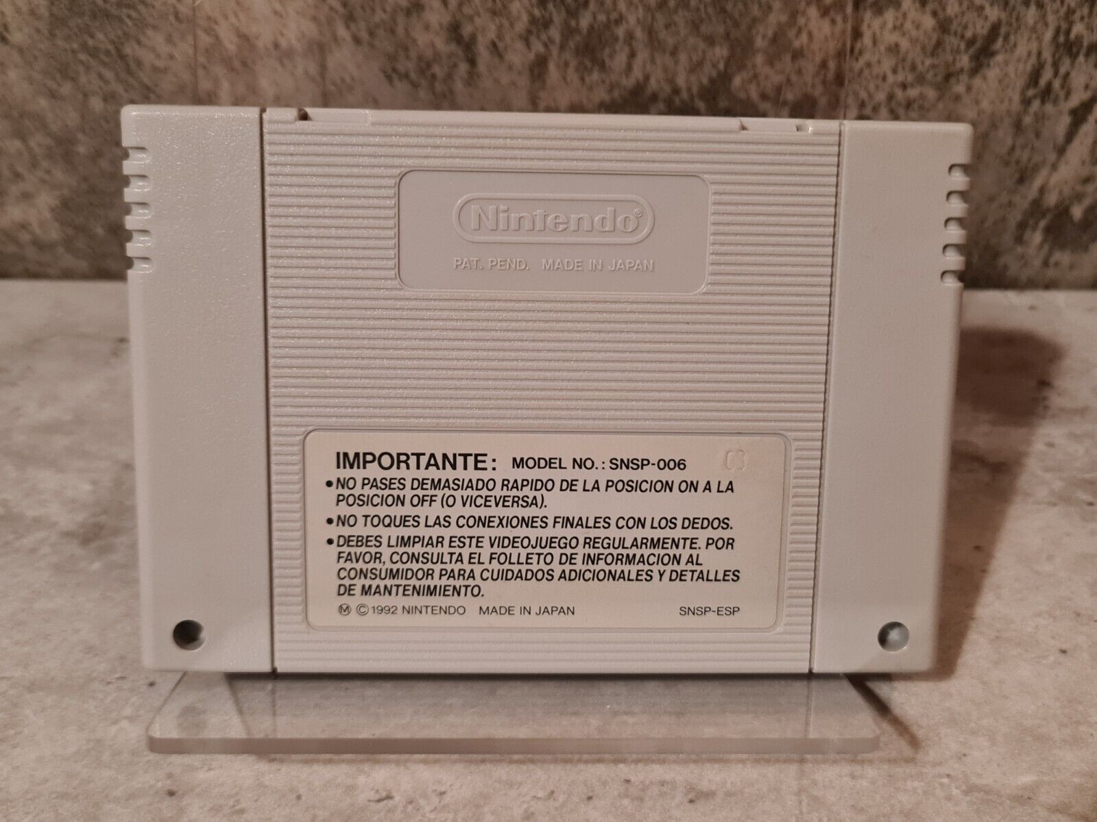 SNES Super Nintendo Choplifter III Modul ESP - T-Retro-Games 