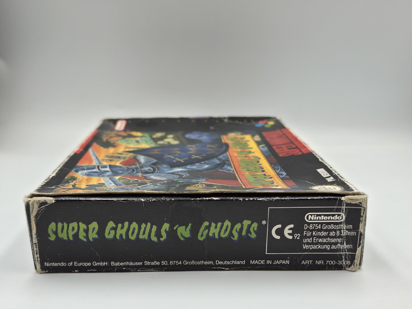 SNES Super Nintendo Spiel Super Ghouls 'N Ghosts  mit OVP und Anleitung NOE