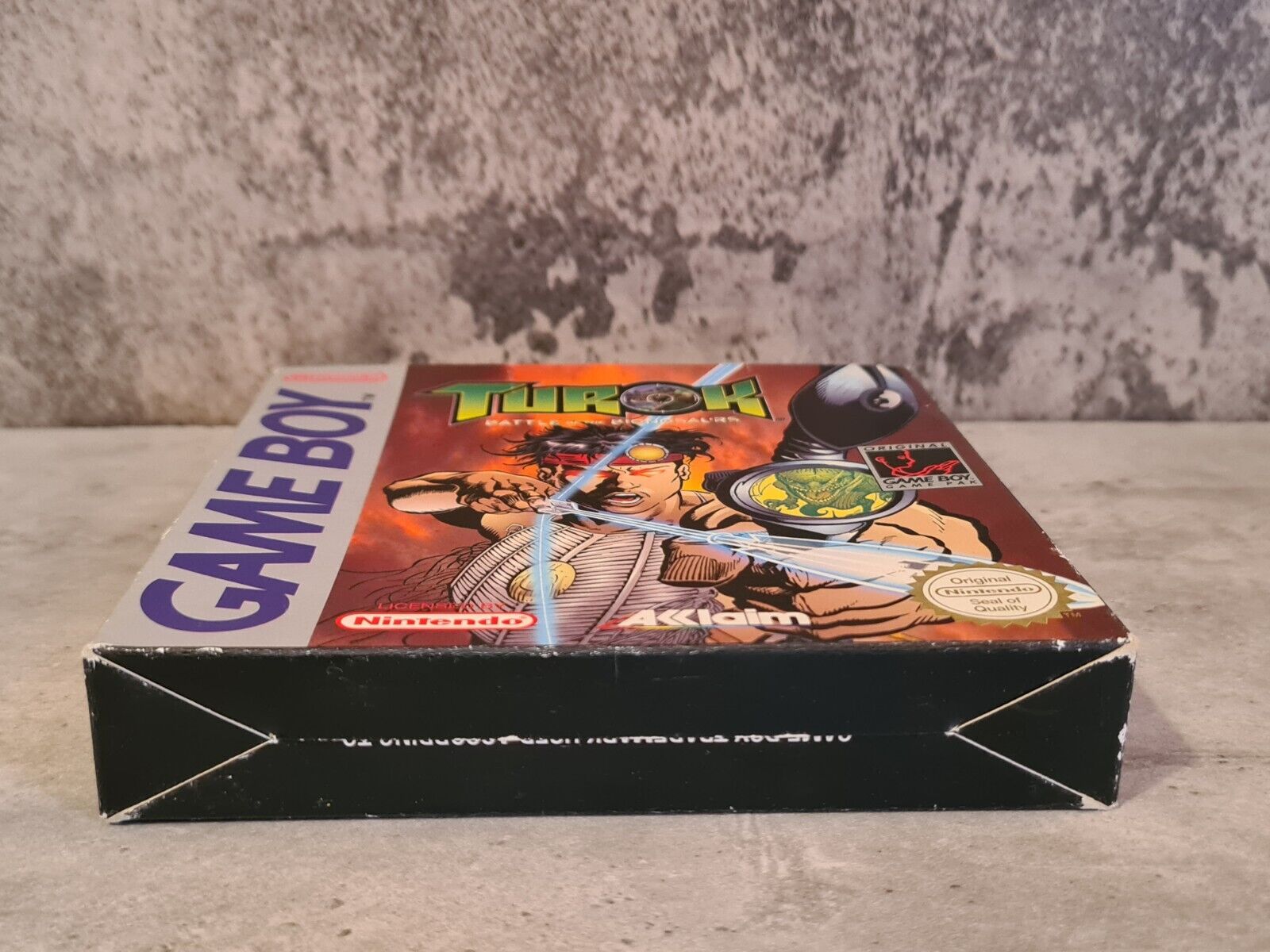 Nintendo Game Boy Classic Turok Battle of The Bionosaurs + OVP und Anleitung EUR - T-Retro-Games 