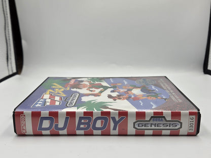 Sega Genesis DJ Boy mit OVP und Anleitung USA