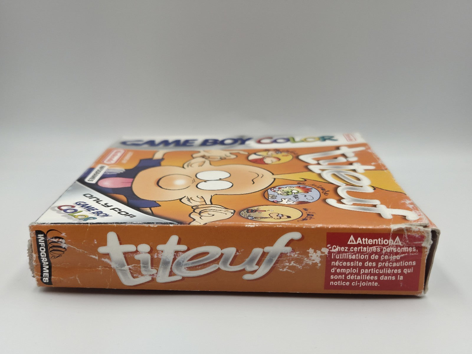 Nintendo Game Boy Color Titeuf mit OVP und Anleitung FAH