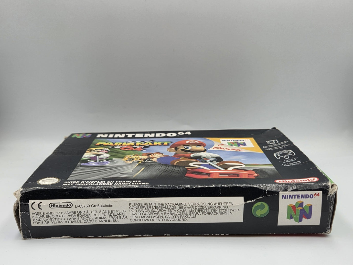 N64 Nintendo 64 Mario Kart 64 mit OVP und Anleitung FAH