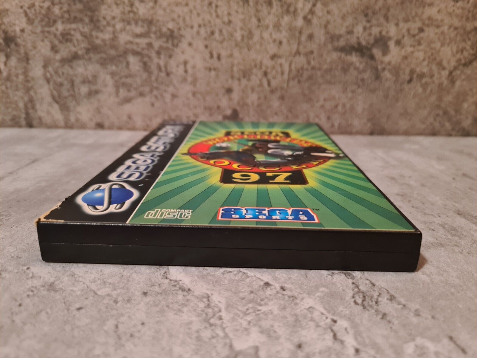 Sega Saturn Sega Worldwide Soccer 97 mit OVP und Anleitung Multi Language - T-Retro-Games 