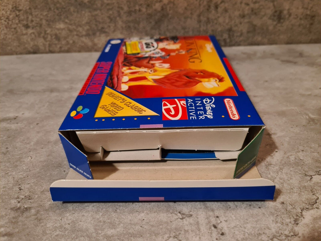 SNES Super Nintendo Disney's The Lion King mit OVP und Anleitung NUKV - T-Retro-Games 