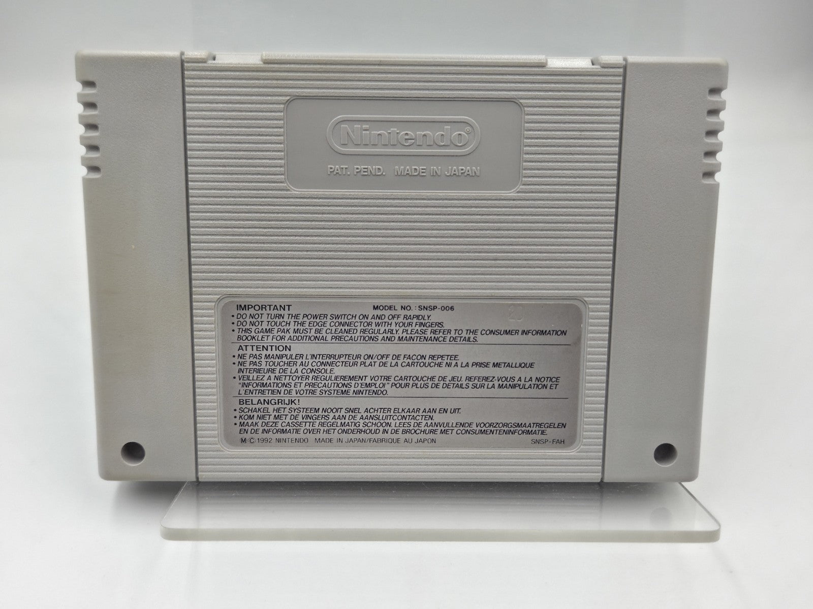SNES Super Nintendo The Lost Vikings Modul FAH / SFRA