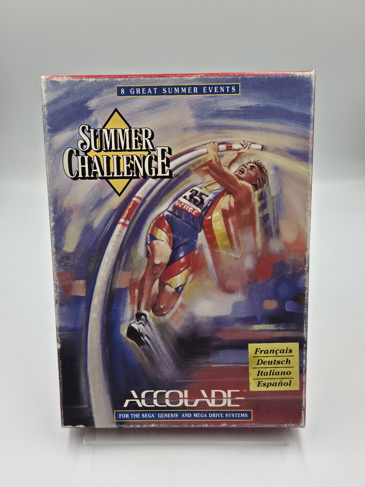 Sega Mega Drive / Genesis Spiel Summer Challenge mit OVP und Anleitung 