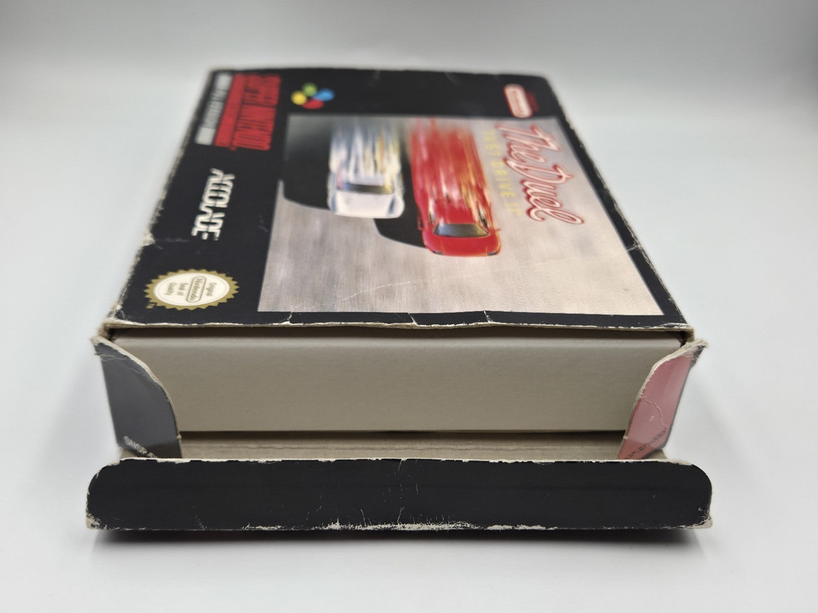 SNES Super Nintendo The Duel Test Drive II mit OVP und Anleitung ESP