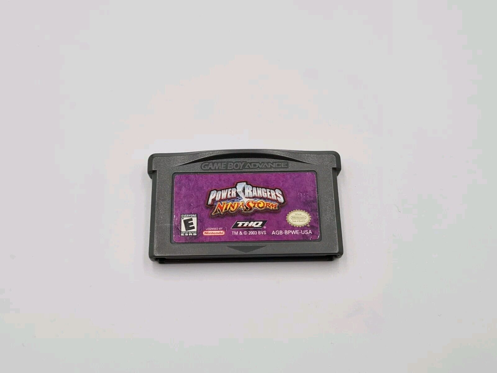 Nintendo Game Boy Advance Power Rangers Ninja Storm mit OVP und Anleitung USA - T-Retro-Games 