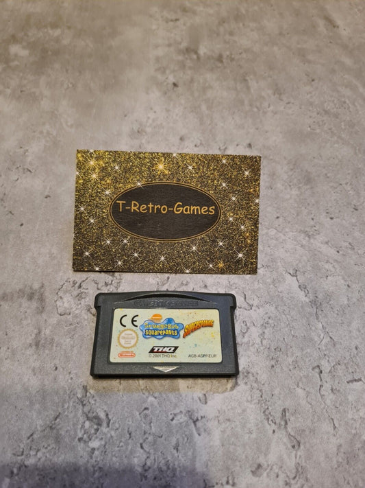 Nintendo Gameboy Advance Spongebob Squarepants Supersponge Modul EUR - T-Retro-Games 