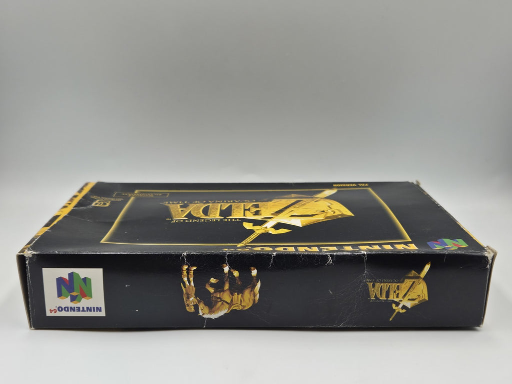 N64 Nintendo 64 The Legend of Zelda Ocarina of Time mit OVP und Anleitung EUR